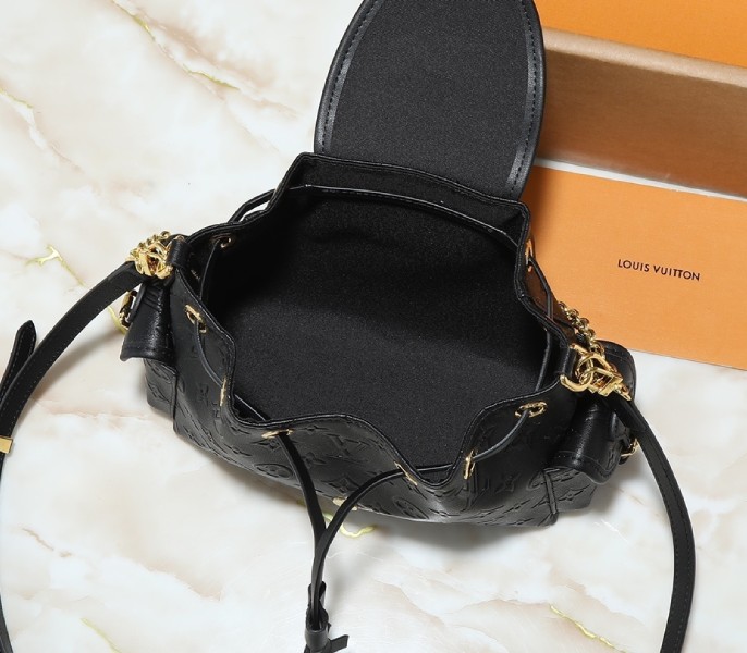 Replica Louis Vuitton Fashion Leather Odyssee PM In Black M25554 - Image 5