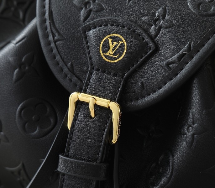Replica Louis Vuitton Fashion Leather Odyssee PM In Black M25554 - Image 7
