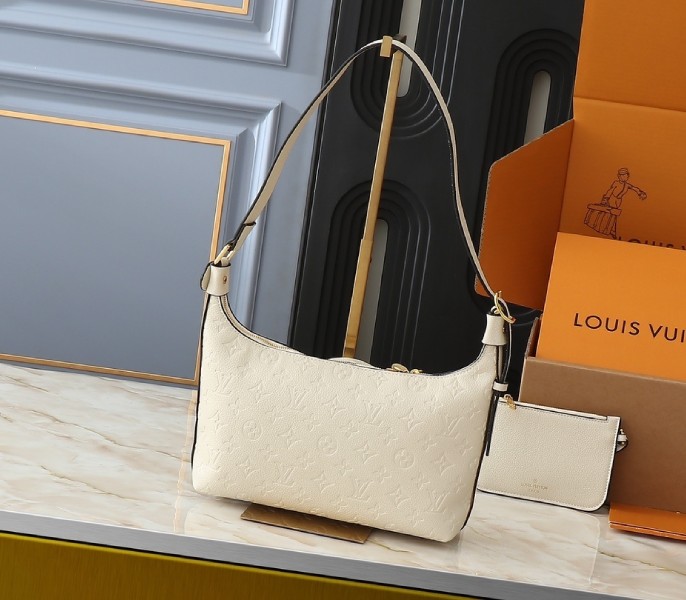 Replica Louis Vuitton Monogram Empreinte Sac Sport In Cream Beige M46609 - Image 2