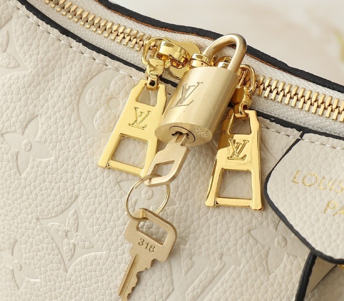 Replica Louis Vuitton Monogram Empreinte Sac Sport In Cream Beige M46609 - Image 8