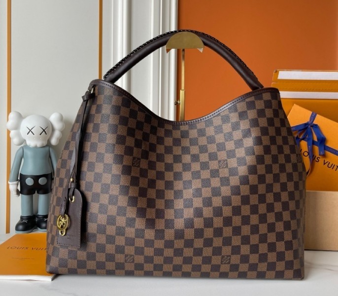 Replica Louis Vuitton LV Damier Ebene Canvas Again