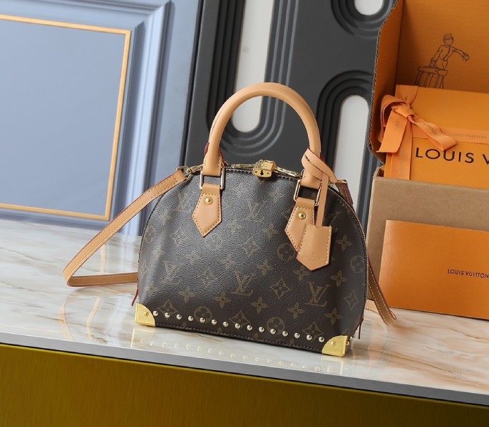 Replica Louis Vuitton Monogram Canvas Alma Trunk BB