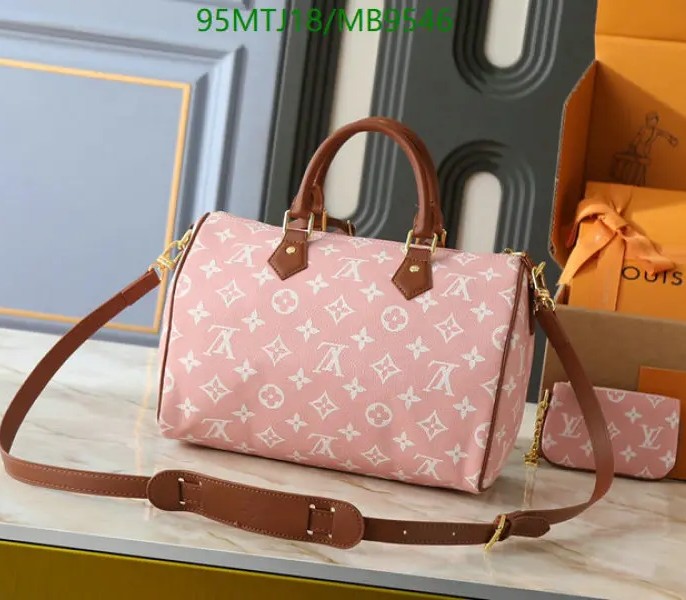 Replica Louis Vuitton Speedy P9 Bandouliere 30 In Sakura Pink - Image 2