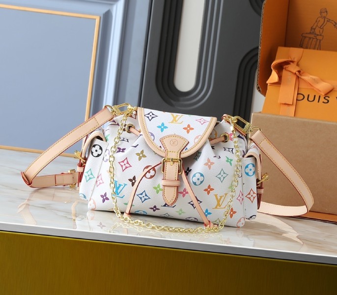 Replica Louis Vuitton X TM Odyssee PM In White