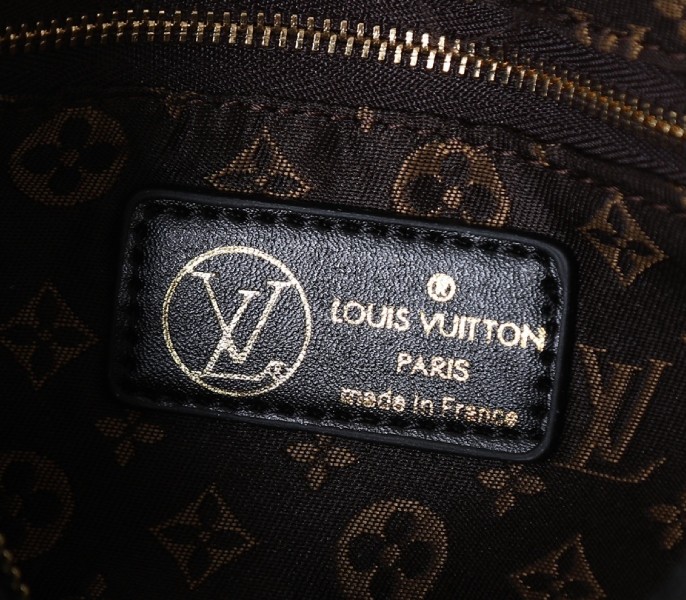 Replica Louis Vuitton LV Ski Speedy Bandouliere 25 Nylon In Black Jeans M26956 - Image 6