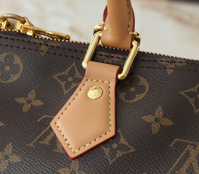 Replica Louis Vuitton Monogram Canvas Soft Speedy 30 Boho With Braided Strap - Image 7