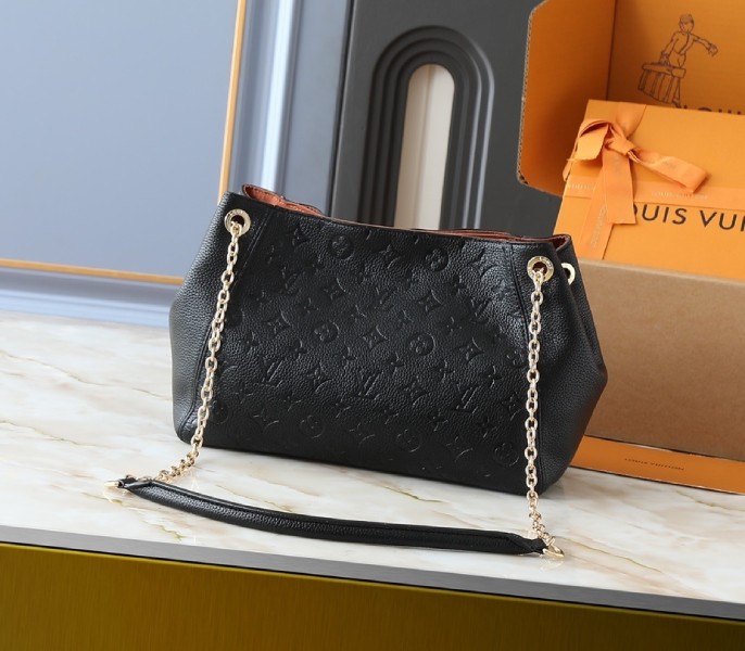 Replica Louis Vuitton Monogram Empreinte Anytime PM In Black M14414 - Image 2