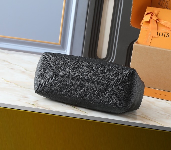 Replica Louis Vuitton Monogram Empreinte Anytime PM In Black M14414 - Image 4