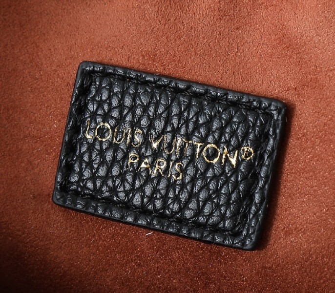 Replica Louis Vuitton Monogram Empreinte Anytime PM In Black M14414 - Image 6