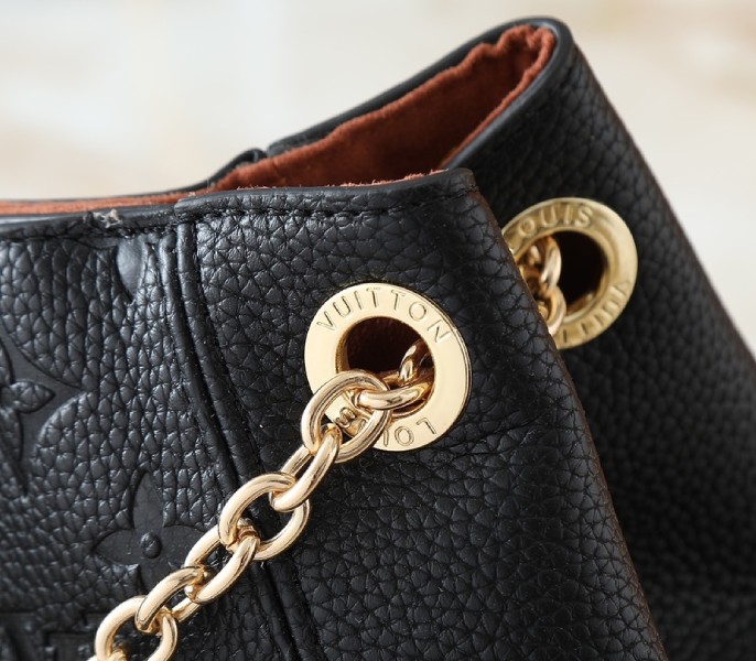 Replica Louis Vuitton Monogram Empreinte Anytime PM In Black M14414 - Image 9