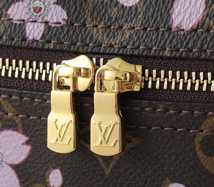 Replica Louis Vuitton LV X TM Monogram Canvas Nice Mini In Pink With Sakura - Image 7