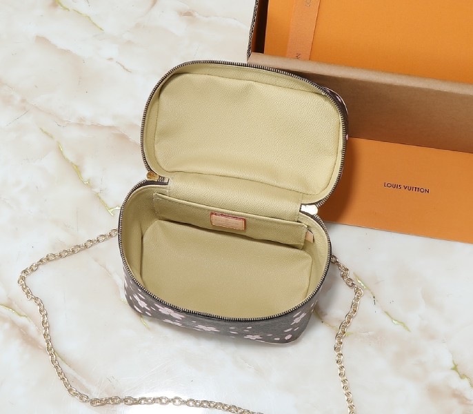 Replica Louis Vuitton LV X TM Monogram Canvas Nice Mini With Sakura - Image 5