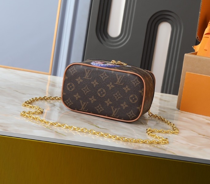 Replica Louis Vuitton Monogram Canvas Nice Mini In Pink With Vivienne M26647 - Image 3