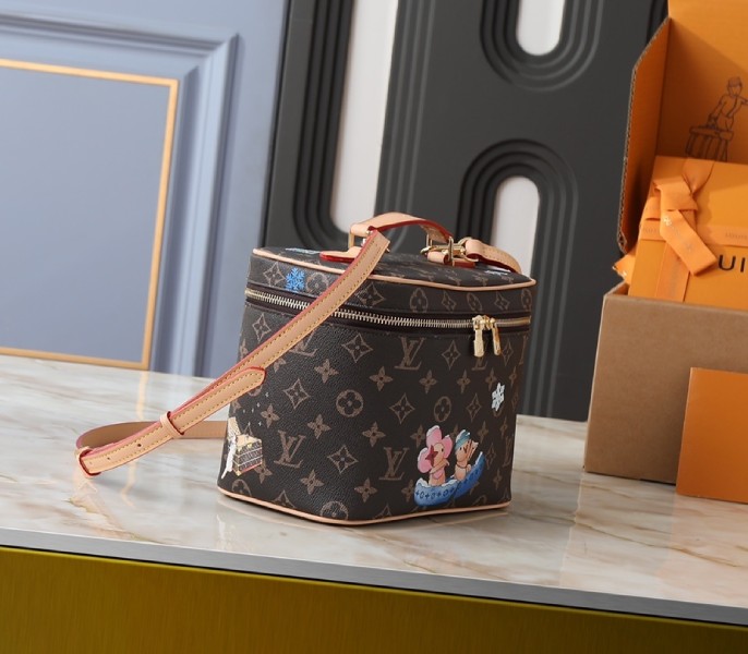 Replica Louis Vuitton Monogram Canvas Nice BB With Vivienne - Image 2