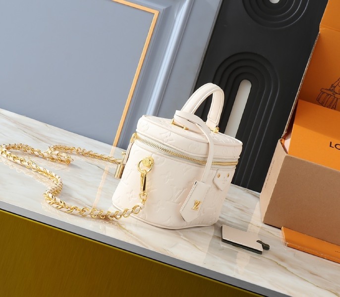 Replica Louis Vuitton Vanity PM In Cream M25219 - Image 3