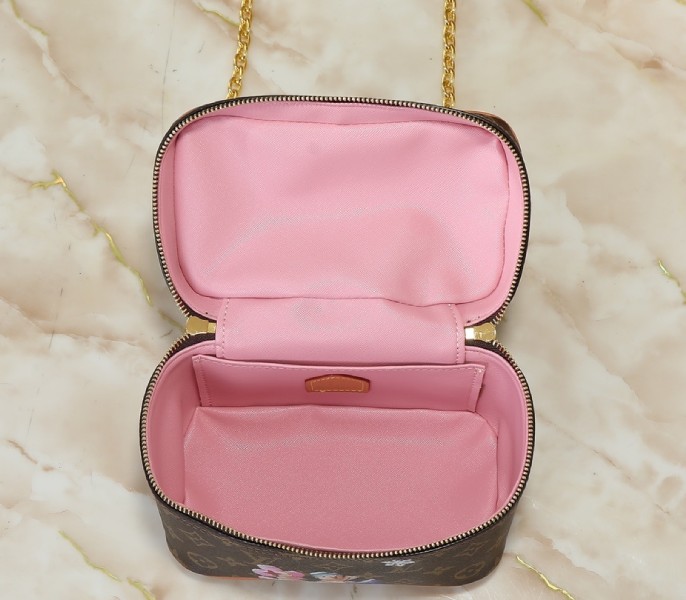 Replica Louis Vuitton Monogram Canvas Nice Mini In Pink With Vivienne M26647 - Image 4