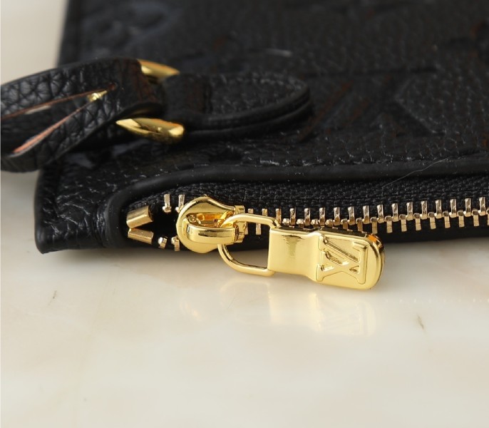 Replica Louis Vuitton Monogram Empreinte Loop Hobo Bag In Black M46725 - Image 9