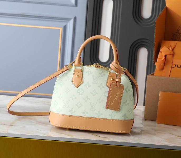 Replica Louis Vuitton Monogram Origine BB Alma In Vert Asnieres