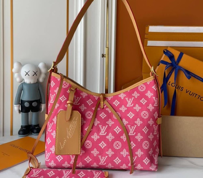 Replica Louis Vuitton Monogram Origine CarryAll MM In Rose Ruban