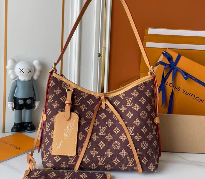 Replica Louis Vuitton Monogram Origine Ebene CarryAll MM