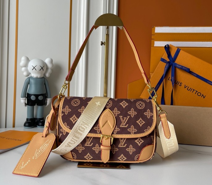 Replica Louis Vuitton Monogram Origine Ebene Diane