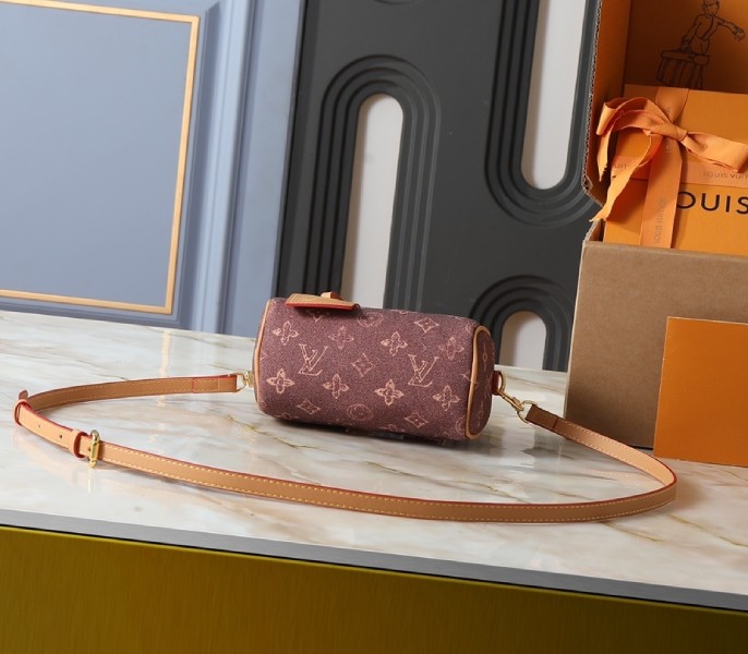 Replica Louis Vuitton Monogram Origine Ebene Nano Speedy M27610 - Image 4