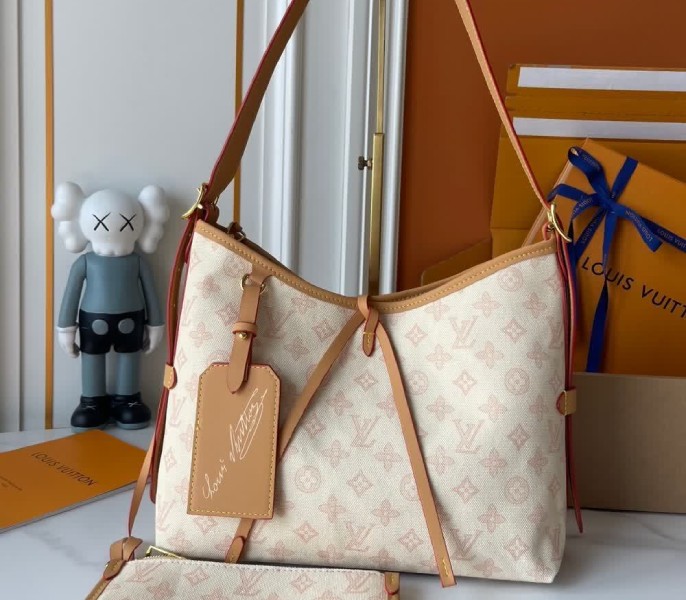 Replica Louis Vuitton Monogram Origine Lin CarryAll MM M27948