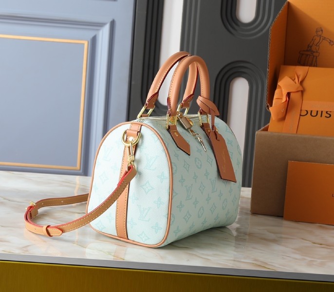 Replica Louis Vuitton Monogram Origine Speedy Bandouliere 25 In Vert Asnieres - Image 2